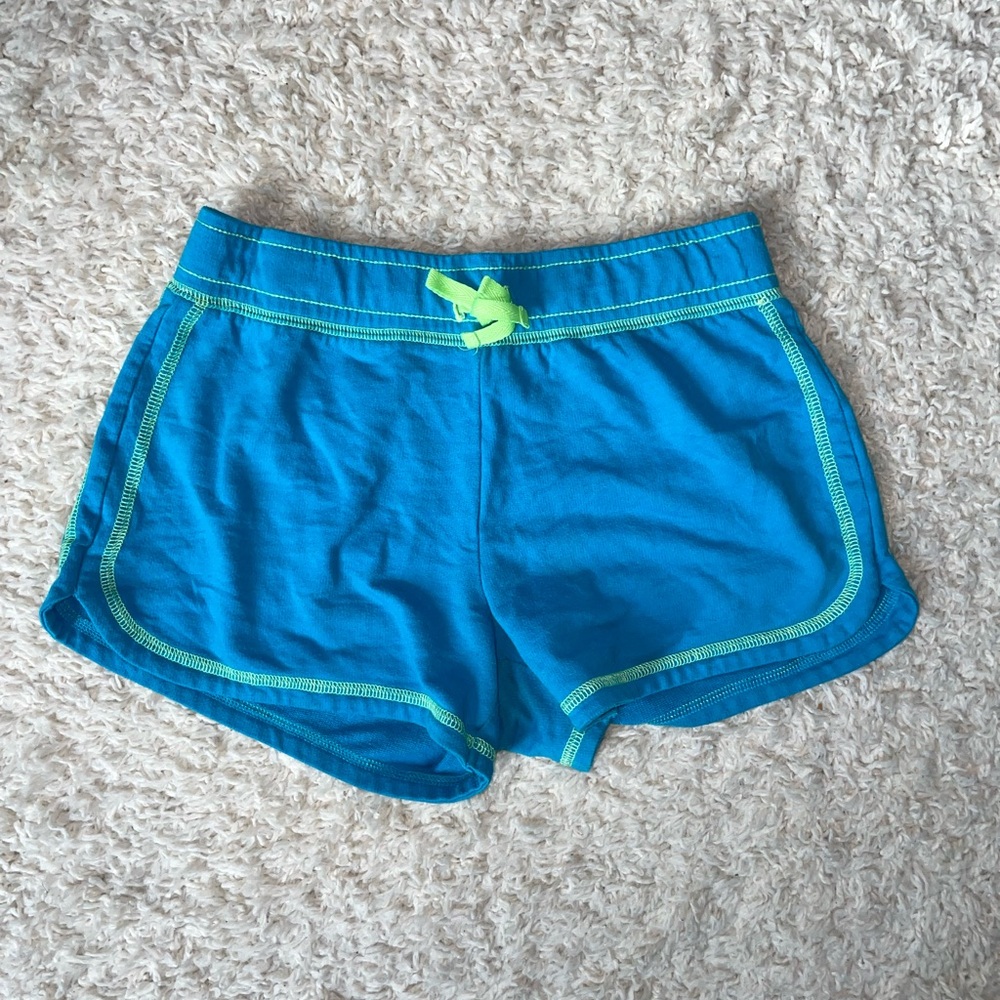 Blue shorts